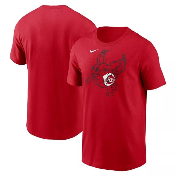 Cincinnati Reds x The Flying Pig Marathon Exclusive Rare Marathon Promo Nike Tee - Picture 2 of 5